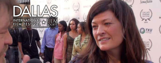 Dallas International Film Festival red carpet: FLETCH star Dana Wheeler-Nicholson & the cast/crew of BROTHERHOOD headline night five