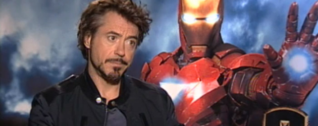 IRON MAN 2 interview clips with Robert Downey Jr., Jon Favreau, Paltrow, Johansson, Cheadle, & Rourke