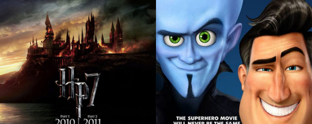 New posters for HARRY POTTER AND THE DEATHLY HALLOWS and MEGAMIND