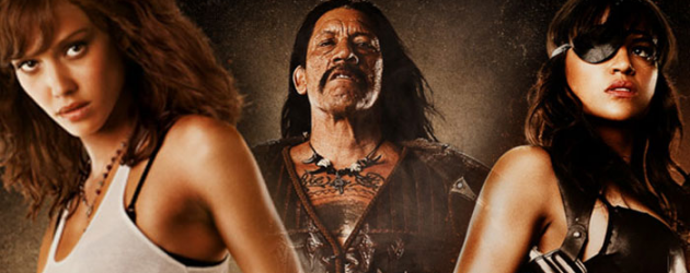 MACHETE now has six posters to drool over – Jessica Alba and Michelle Rodriguez? Sign me up!