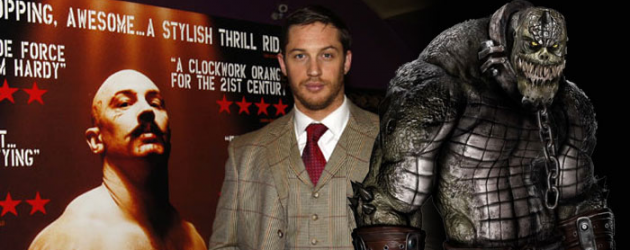 INCEPTION’s Tom Hardy cast in Christopher Nolan’s BATMAN 3… might be Killer Croc!