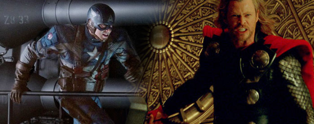 Marvel Movie First Looks: New THOR shot, and another new CAPTAIN AMERICA photo!