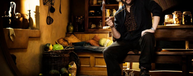 Production officially begins on THE HOBBIT, two on-set Facebook photos of Peter Jackson