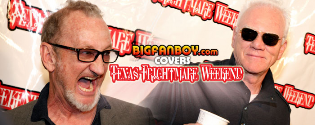 TEXAS FRIGHTMARE 2011: Friday red carpet with Malcolm McDowell & Robert Englund