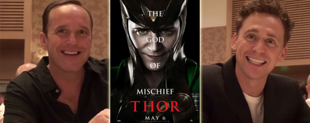 Video Interviews: Clark Gregg and Tom Hiddleston on starring in Marvel’s THOR movie Video Interviews: Clark Gregg and Tom Hiddleston on starring in Marvel’s THOR movie