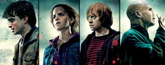 The final four HARRY POTTER theatrical posters… ever.