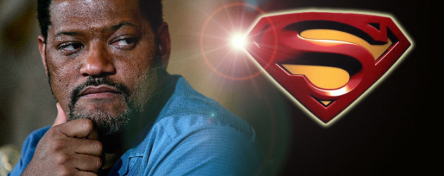 Laurence Fishburne is Perry White in Zack Snyder’s MAN OF STEEL
