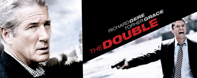 Trailer and poster for THE DOUBLE starring Richard Gere and Topher Grace