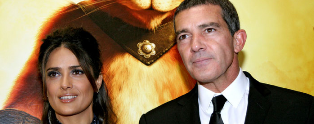 Video (and written) Interview: Antonio Banderas & Salma Hayek talk PUSS IN BOOTS on the red carpet