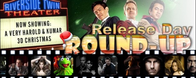 Release Day Round-Up: A VERY HAROLD & KUMAR 3D CHRISTMAS (Starring Kal Penn, John Cho and Neil Patrick Harris)