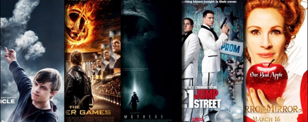 New Movie Posters: CHRONICLE, THE HUNGER GAMES, PROMETHEUS, 21 JUMP STREET and MIRROR MIRROR