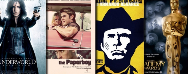 New Movie Posters: UNDERWORLD: AWAKENING, THE PAPERBOY, CASE DE MI PADRE and THE 84TH ANNUAL ACADEMY AWARDS®