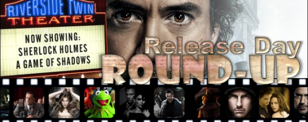 Release Day Round-Up: SHERLOCK HOLMES: A GAME OF SHADOWS (Staring Robert Downey, Jr. and Jude Law)