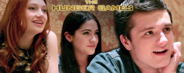 Video interview: Josh Hutcherson, Isabelle Fuhrman & Jacqueline Emerson on THE HUNGER GAMES