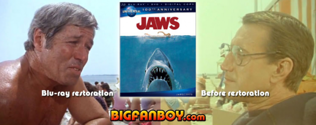 Home Video Title of the Week: JAWS (1975) on Blu-ray review and info Home Video Title of the Week: JAWS (1975) on Blu-ray review and info