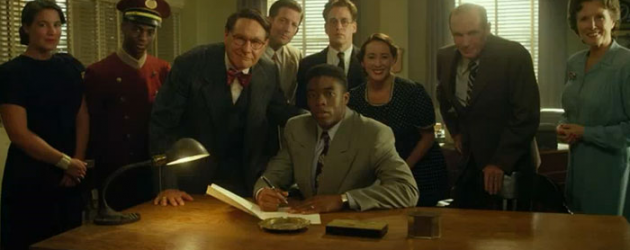 Trailer for 42 – the Jackie Robinson biopic starring Harrison Ford as Branch Rickey Trailer for 42 – the Jackie Robinson biopic starring Harrison Ford as Branch Rickey