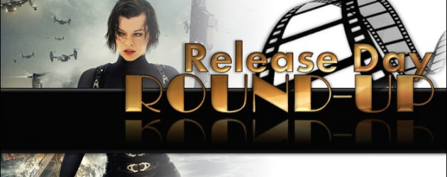Release Day Round-Up: RESIDENT EVIL: RETRIBUTION (Starring Milla Jovovich and Michelle Rodriguez)