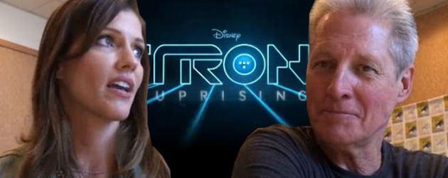 Video Interview(s) – TRON: UPRISING’s Tricia Helfer and Bruce Boxleitner Video Interview(s) – TRON: UPRISING’s Tricia Helfer and Bruce Boxleitner
