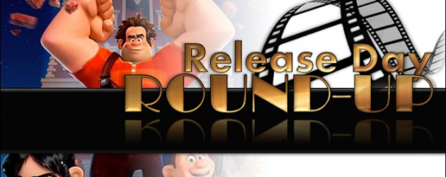 Release Day Round-Up: WRECK-IT RALPH (Starring John C. Reilly, Sarah Silverman and Jack McBrayer)