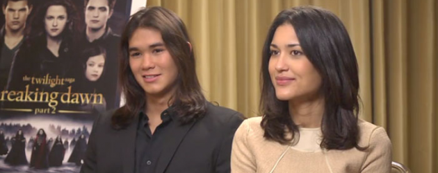 Video interview: Booboo Stewart & Julia Jones on the DVD/Blu-ray release of TWILIGHT: BREAKING DAWN Part 2 Video interview: Booboo Stewart & Julia Jones on the DVD/Blu-ray release of TWILIGHT: BREAKING DAWN Part 2
