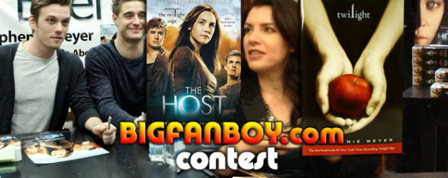 See THE HOST, win stuff, including signed posters and book(s) signed by Stephenie Meyer! See THE HOST, win stuff, including signed posters and book(s) signed by Stephenie Meyer!