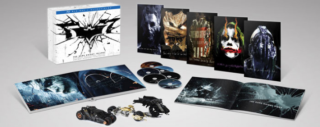THE DARK KNIGHT TRILOGY Ultimate Collector’s Edition hits Blu-ray September 24… and it’s packed!