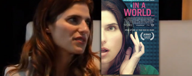 Video interview: Lake Bell talks about writing, directing and starring in IN A WORLD…