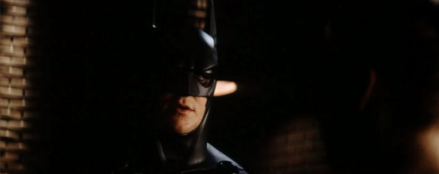 Watch Christian Bale’s screen test for BATMAN BEGINS, in Val Kilmer’s Bat-suit, with Amy Adams of MAN OF STEEL