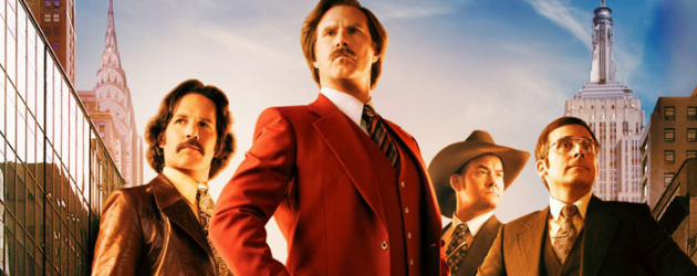 A snazzy new ANCHORMAN: THE LEGEND CONTINUES poster to finish out your week