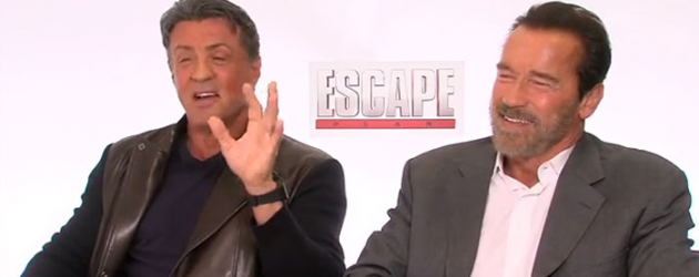 Video interview snippets: Sylvester Stallone & Arnold Schwarzenegger talk about ESCAPE PLAN Video interview snippets: Sylvester Stallone & Arnold Schwarzenegger talk about ESCAPE PLAN