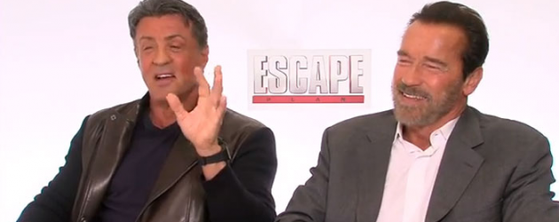 Video interview snippets: Sylvester Stallone & Arnold Schwarzenegger talk about ESCAPE PLAN