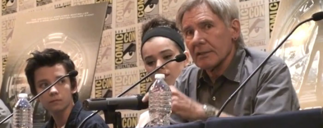 Video: ENDER’S GAME San Diego Comic-Con press junket – we ask the first question to Harrison Ford Video: ENDER’S GAME San Diego Comic-Con press junket – we ask the first question to Harrison Ford