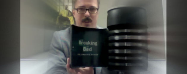 Home Video Title of the Week: BREAKING BAD The Complete Series – Video of Vince Gilligan opening the barrel set