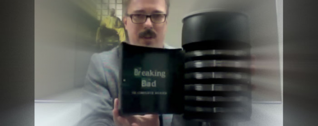 Home Video Title of the Week: BREAKING BAD The Complete Series – Video of Vince Gilligan opening the barrel set Home Video Title of the Week: BREAKING BAD The Complete Series – Video of Vince Gilligan opening the barrel set