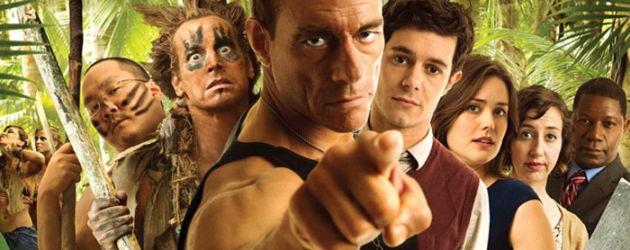 WELCOME TO THE JUNGLE poster & trailer – Jean-Claude Van Damme tries comedy with Adam Brody