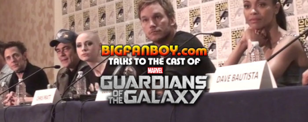 Video interview: Marvel’s GUARDIANS OF THE GALAXY cast tells us about their characters for 10 minutes
