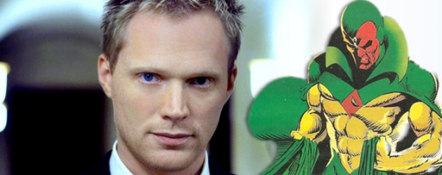 Paul Bettany to play THE VISION in AVENGERS: AGE OF ULTRON Paul Bettany to play THE VISION in AVENGERS: AGE OF ULTRON