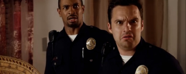 New LET’S BE COPS red band trailer – Jake Johnson & Damon Wayans Jr. abuse the badge