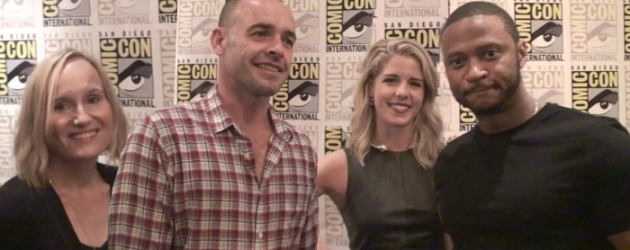 ARROW Season 4 interviews – Paul Blackthorne, Emily Bett Rickards, David Ramsey, Wendy Mericle