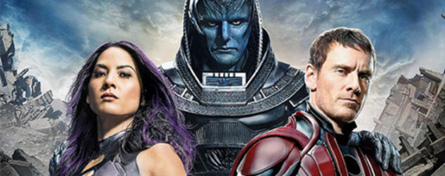 First trailer & poster for X-MEN: APOCALYPSE has Jennifer Lawrence leading new mutants