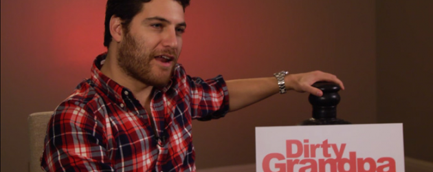 Video interview: Adam Pally talks about finding the right comedic balance in DIRTY GRANDPA