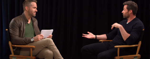 DEADPOOL’s Ryan Reynolds faces off with EDDIE THE EAGLE’s Hugh Jackman, Junket Style DEADPOOL’s Ryan Reynolds faces off with EDDIE THE EAGLE’s Hugh Jackman, Junket Style