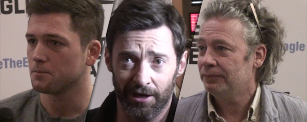 EDDIE THE EAGLE red carpet interviews: Hugh Jackman, Taron Egerton & Dexter Fletcher