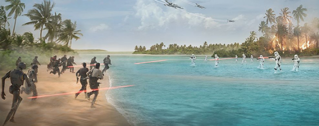 ROGUE ONE: A STAR WARS STORY Celebration reel & poster debut, almost like a new trailer