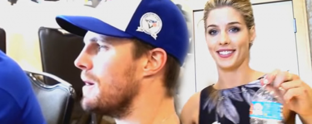 ARROW Season 5 interview snippets with Stephen Amell & Emily Bett Rickards