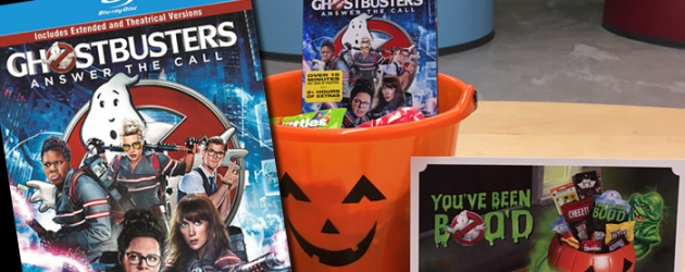 Enter to win a GHOSTBUSTERS: ANSWER THE CALL Extended Edition Blu-ray “Boo Basket”