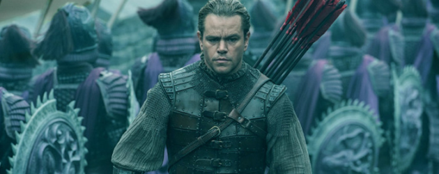 THE GREAT WALL extended Chinese trailer – see 9 minutes of Matt Damon’s new China-set epic