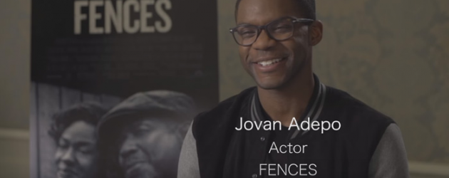 FENCES star Jovan Adepo interview – on working with Denzel Washington & building character