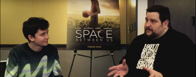Video Interview: Asa Butterfield on THE SPACE BETWEEN US, not playing Spider-Man, and 007