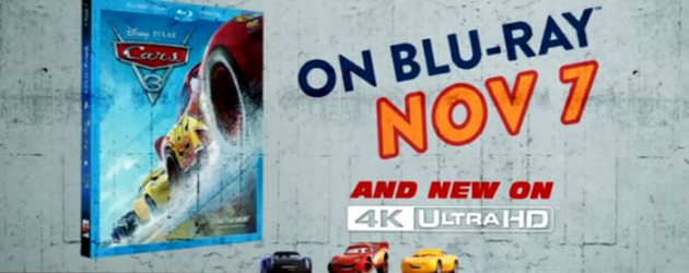 Disney/Pixar’s CARS 3 Blu-ray + DVD combo pack home video review – now in stores